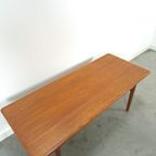 Teak Fineer Salontafel Vintage thumbnail 9