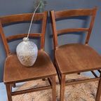 Vintage Brocante Eiken Houten Windsor Chairs Engelse Stoelen thumbnail 18