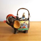 Vintage Satsuma  Theepot Olifant, Japan thumbnail 4