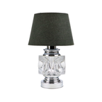 Ice Cube Tafellamp Peill Putzler Design Kristal Duitsland Seventies 24Cm thumbnail 4