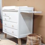 Vintage Commode In De Grondverf – Kleur Naar Wens thumbnail 3