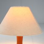 Vintage Heukerath Massief Teak Lamp thumbnail 13