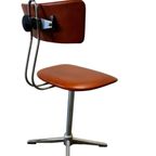 Vintage Oranje Bureaustoel / Desk Chair thumbnail 2