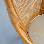 4 X Rattan /webbing Dining Chairs 80s In Beautiful Condition thumbnail 8