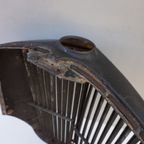 Antieke Radiator Grille Van Oldtimer Rover thumbnail 8