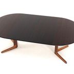 dyrlund Palissander Ronde 2x Verlengbare Tafel Eettafel Deens Vintage thumbnail 20
