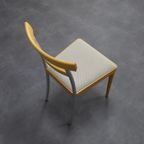8x Postmoderne Eetkamer Stoel Arco, 1990s thumbnail 4