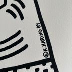 Keith Haring (1958-1990). Untitled,1984, Copyright Keith Haring Foundation, Printed In The Uk thumbnail 8