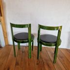 2 Bruno Rey Stijl Stoelen Vintage Design Magistretti thumbnail 8