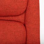 Deens Design Rode Heren Fauteuil Van Johannes Andersen Gemaakt Door Cfc Silkeborg, 1960S thumbnail 16