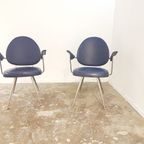 Mid Century W.H. Gispen For Kembo – “Model 302” Set Of 2 Chairs thumbnail 5