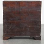 Tijdloze En Charmante Antieke Engelse Eikenhouten Secretaire/ Ladekast Met Een Mooi Interieur thumbnail 6