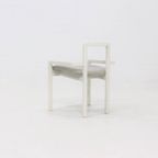 Side Chair In White Lacquered Wood 1980S thumbnail 6