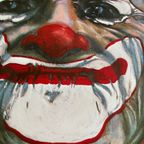 A.pagowski - Old Clown Portrait Circus, Poster Printed 1983 thumbnail 7
