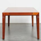 Prachtige Art Deco Set Bestaande Uit Een Eettafel En 4 Eetkamerstoelen Van Schuitema thumbnail 5