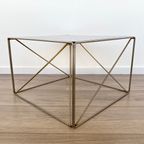 Super Zeldzame Mid Century Isocele Side Table Ontworpen Door Max Sauze, Franse Architecturale Salont thumbnail 3