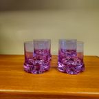 4X Murano Alexanderiet Neodymium Whiskyglazen Water Whisky Glazen thumbnail 4