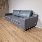 Musa Italia Zithoek - 3 Zits Bank - 2 Fauteuils-Leder-Grijs thumbnail 25