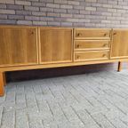 Vintage Sideboard Van Palette Lengte 210cm thumbnail 8