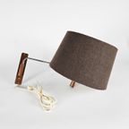 Vintage - Ellebooog/Knikarm Wandlamp - Teak - Chroom - 1960'S thumbnail 10