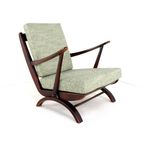 De Ster Fauteuil Stoel Vintage Reupholstered thumbnail 8
