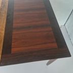 Vintage Pallisander Uitschuifbare Tafel Deens Design. thumbnail 12
