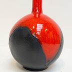 Bolvormige Keramische Lamp In West Germany Stijl, 1960'S thumbnail 6