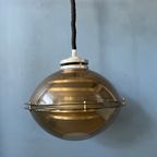 Vintage Space Age Hanglamp Door Herda / Mid Century Verlichting Armatuur / Guzzini Stijl Retro La thumbnail 6