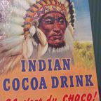 Belgisch Reclamekarton Voor Indian Cocoa Drink thumbnail 3