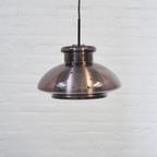 Paarse Glazen Vintage Hanglamp Doria thumbnail 2