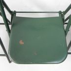 Set Van 4 Industriële Stalen Klapstoelen Du-Al Dare Inglis thumbnail 18