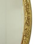 Hollywood Regency Gouden Spiegel Ovaal Deknudt Klassiek thumbnail 8