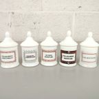 5 Opaline Apothekerspotjes thumbnail 5
