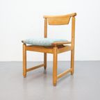 Set Van 4 Eetkamerstoelen Nieuwe Stoffering thumbnail 5
