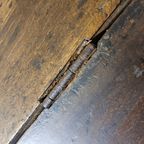 Antieke Staande Hoge Eiken Houten Lessenaar / Schrijfbureau (19e Eeuw) / Clerk Desk thumbnail 13