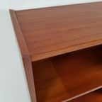 Vintage Deense Wandkast Boekenkast Teak Fineer thumbnail 8