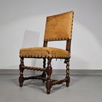 Matching Set / Castle Chairs / Neo Barok / Sheep Leather / 1900S thumbnail 14