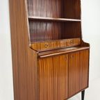 Scandinavisch Vintage Teak Fineren Secretaire thumbnail 6