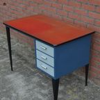 Retro Bureau Metaal Shabby-Chic-Mid-Century thumbnail 4