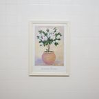 Beige Lijst Poster Bloesem Plant thumbnail 2