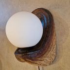 Vintage Wandlamp Jaren 70 Brutalist Keramieke Lamp thumbnail 2