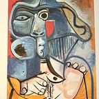 Pablo Picasso (1881-1973) - Head Of Woman thumbnail 4