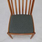 6x Vintage Eetkamerstoel Teak <<<brand>>>, 1970s Deens thumbnail 11