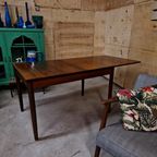 Vintage Eettafel Uitschuifbare Tafel Jaren 60 Tafel thumbnail 7