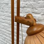 Midcentury Vloerlamp Volledig Hout - Skandi, Zweeds thumbnail 7