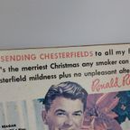 Reclame Poster 50’S Sigarettenmerk Chesterfield Ronald Regan thumbnail 6