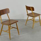 Scandinavian Design Set Of 2 Teak Chairs From 1960’S thumbnail 2