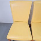 6 X Postmodern Poltrona Frau Leren Eetkamerstoel Italy Stoel thumbnail 13