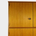 Grote Hoge 8-deurs Vintage Design Kledingkast In Teak, 1960s thumbnail 8