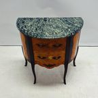 Franse Mahonie Louis Xv Commode thumbnail 4